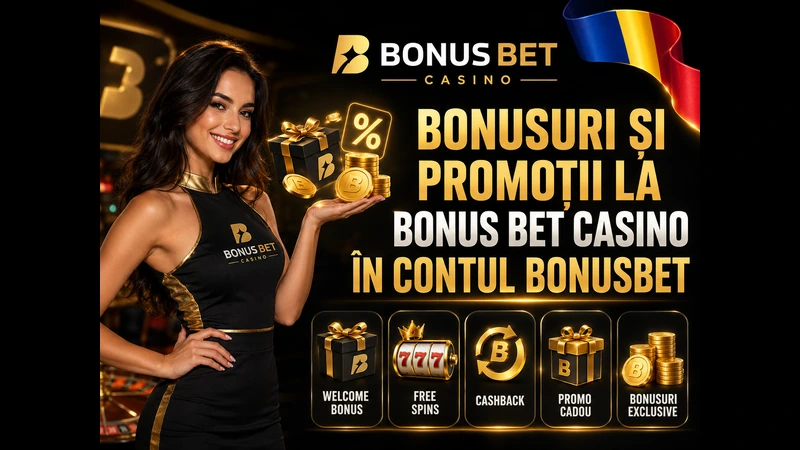 Promoții BonusBet Casino cu free spins și cashback în RON