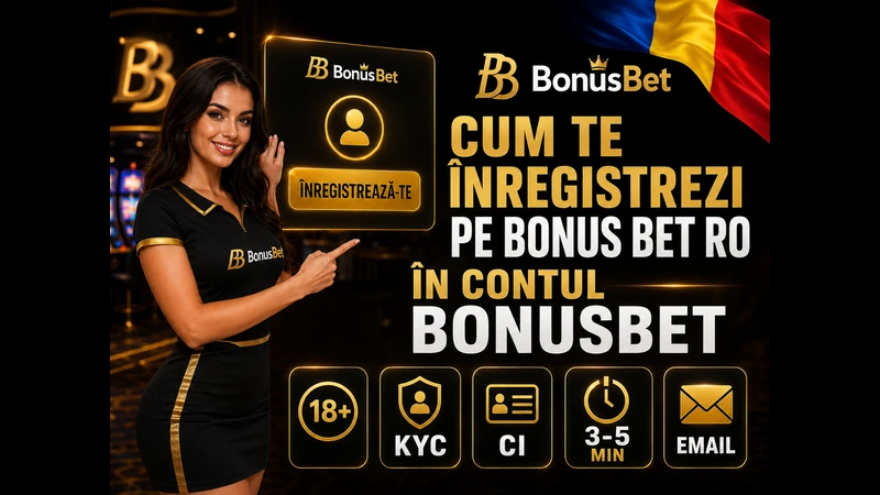 Formular de înregistrare BonusBet RO pentru cont nou